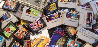 Imagen de una consola de videojuegos del estilo Brick Game.