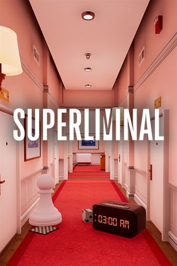 Portada del juego Superliminal.